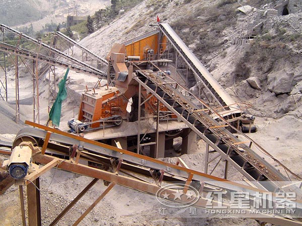 制砂生產線現場