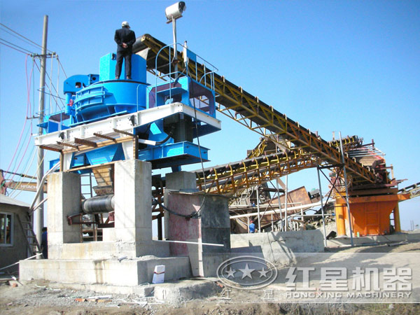 人工制砂設備工作現場 人工制砂設備工作現場