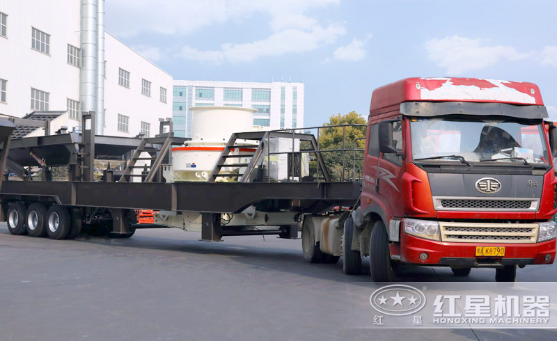 移動制砂機發貨實拍