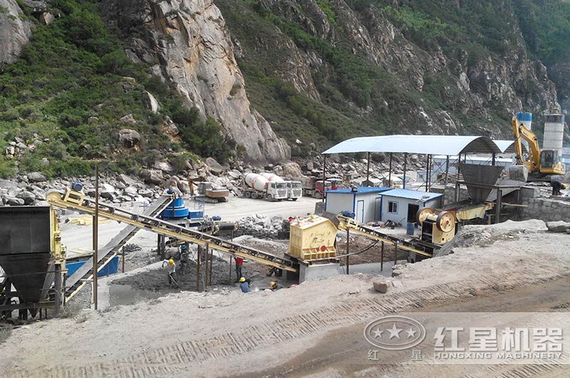 石灰石制砂生產線 石灰石制砂生產線